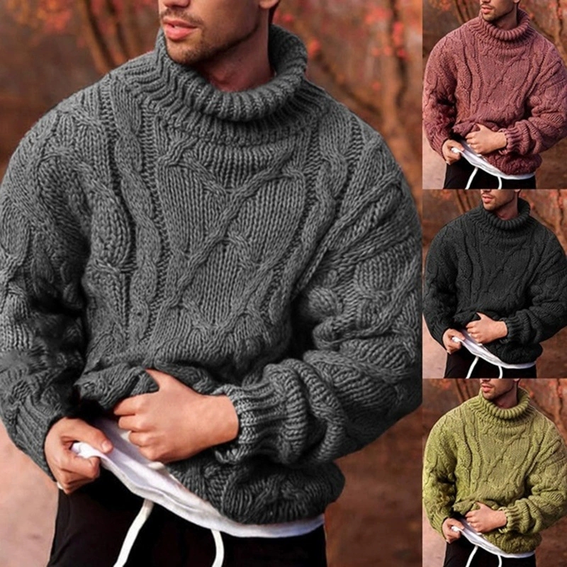 Knitted Cardigan Men - Sonbahar ve kış Avrupa ve Amerikan