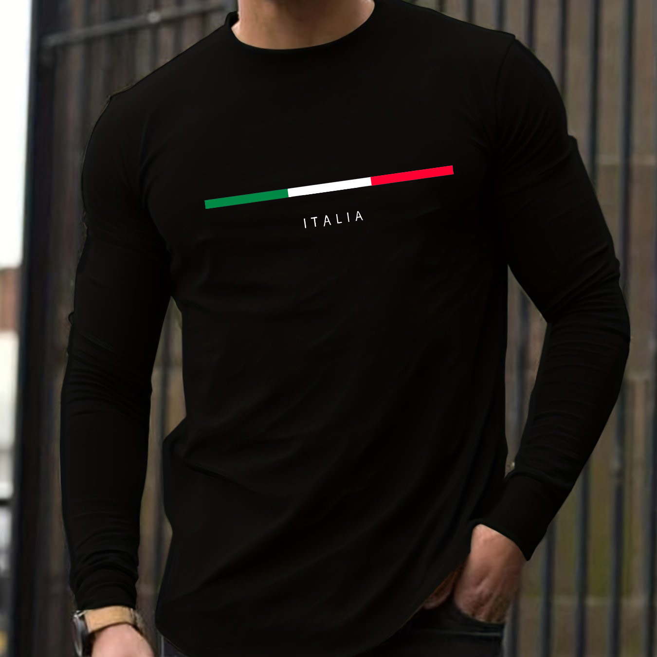 Men'S Fashion Trends 2025 - %100 saf pamuklu erkek uzun kollu