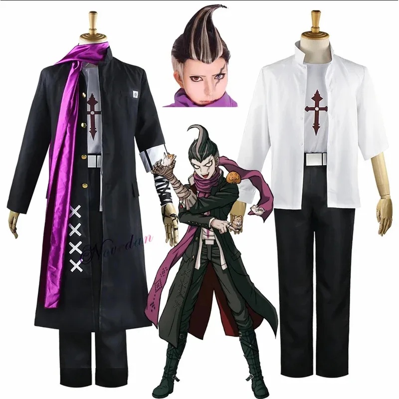 Trench Coat Men - Anime Danganronpa Elveda Umutsuzluk Gundham Tanaka