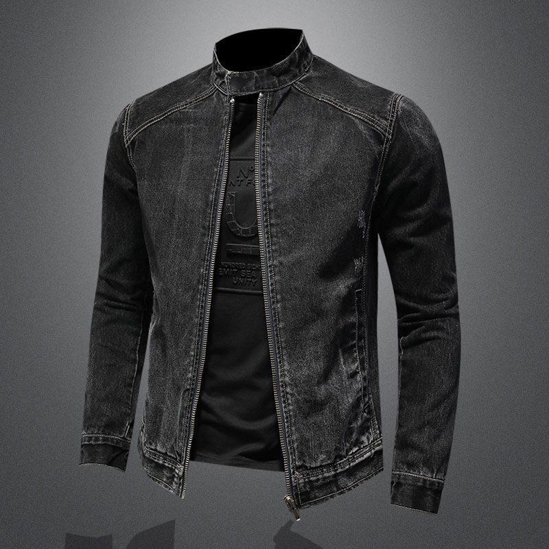 Bomber Jacket Men - Erkekler Vintage standı yaka Pilot ceket