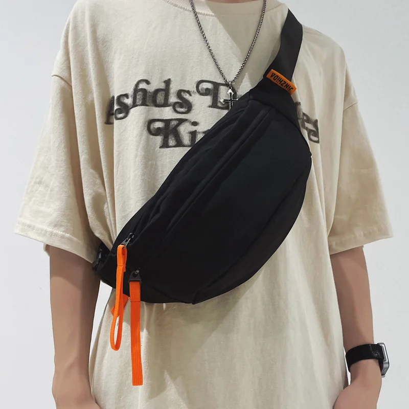 Fashion Harness Men - Su geçirmez rahat tek kollu çanta,