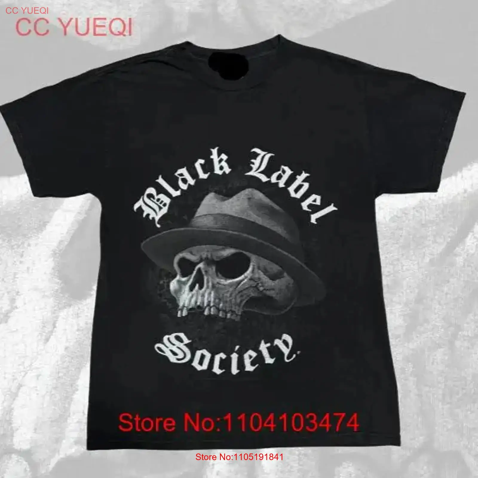 Men'S Fashion Labels - Black Label Society Tişörtü yeni Anne