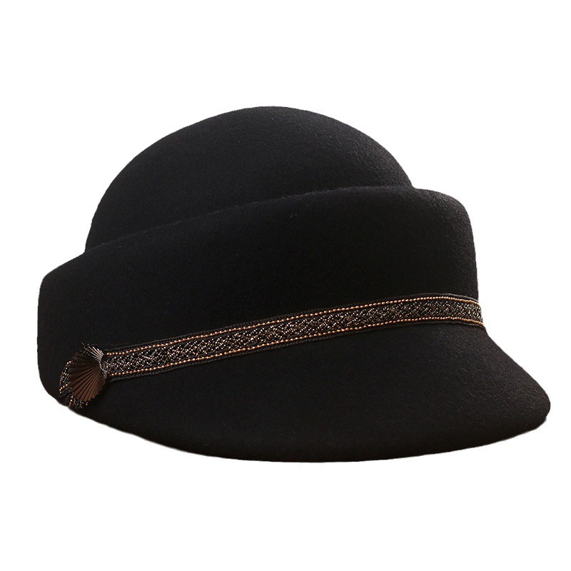 Men'S Fashion With Hat - Moda Kadın Erkek Denizci Siyah Bayanlar
