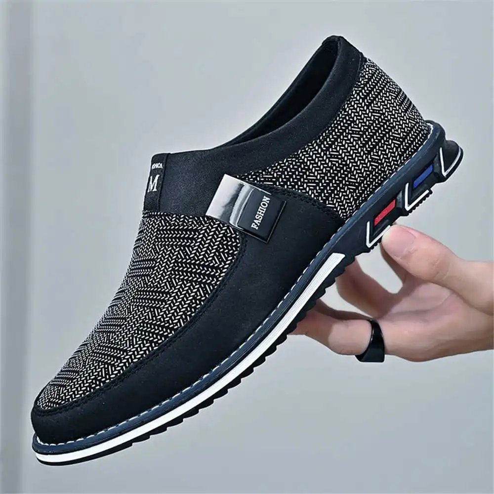 Men'S Fashion All Black Outfit - Koyu Mavi 44-45 Yaz Ayakkabı Satış