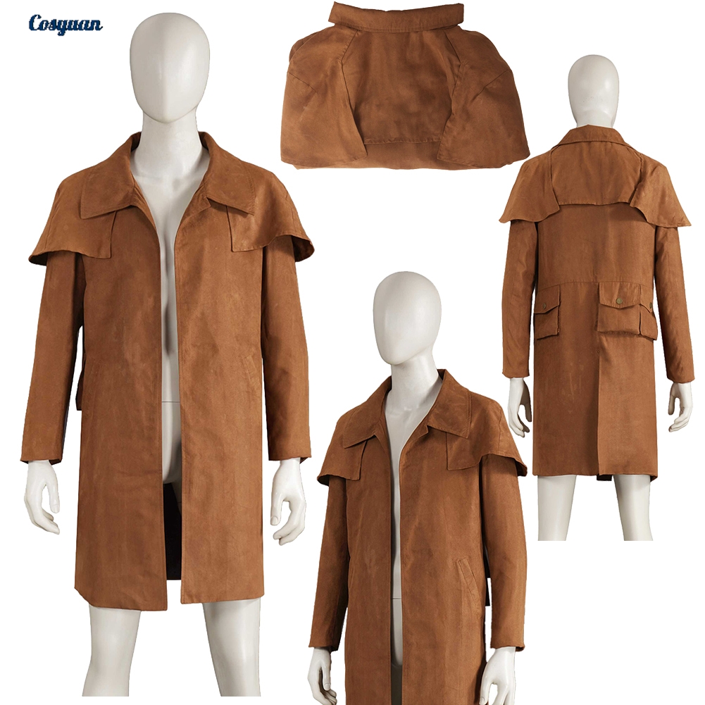 Trench Coat Men - Çöl Ranger Anime Cosplay Trençkot Elbise