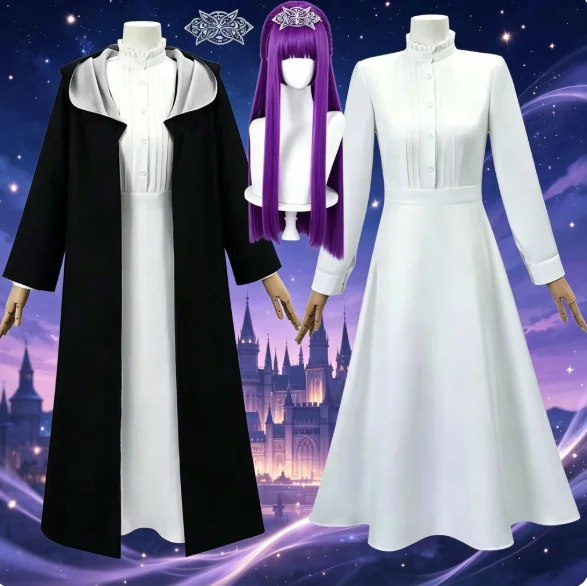 Trench Coat Men - Frieren Beyond Journey's End Cosplay Fern
