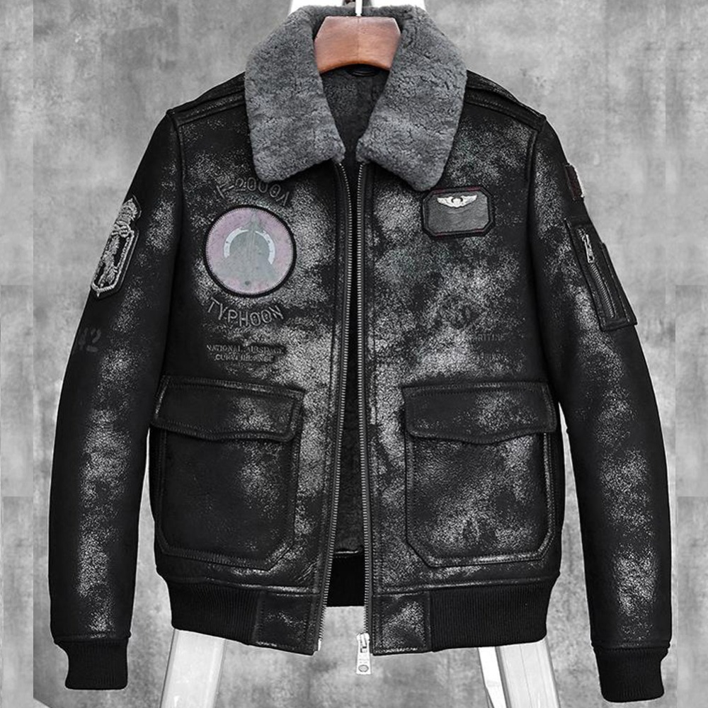Bomber Jacket Men - Erkek Kürklü Ceket B3 B6 Erkek
