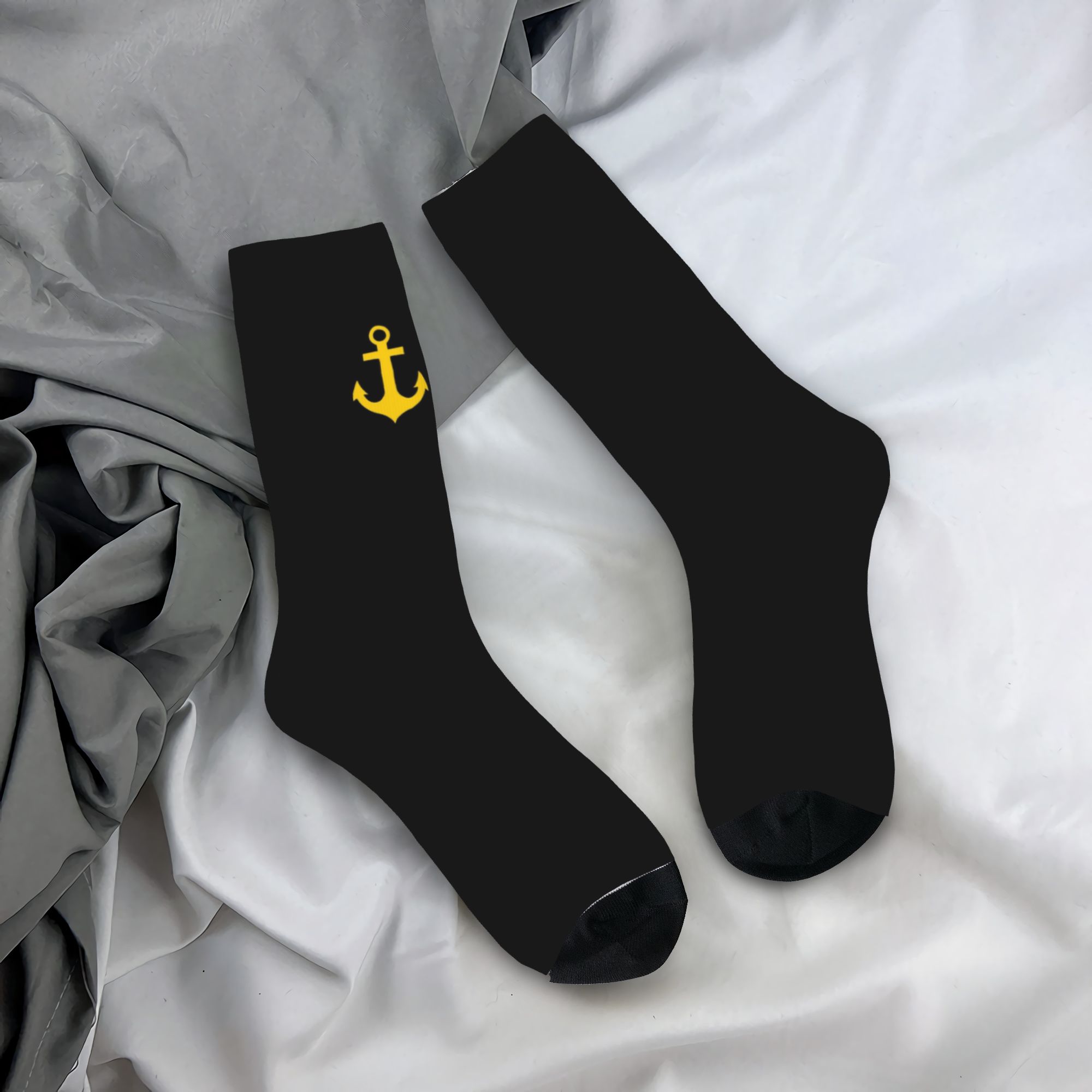Men'S Fashion Logo - Özel Altın Çapa Logolu Erkek Kadın