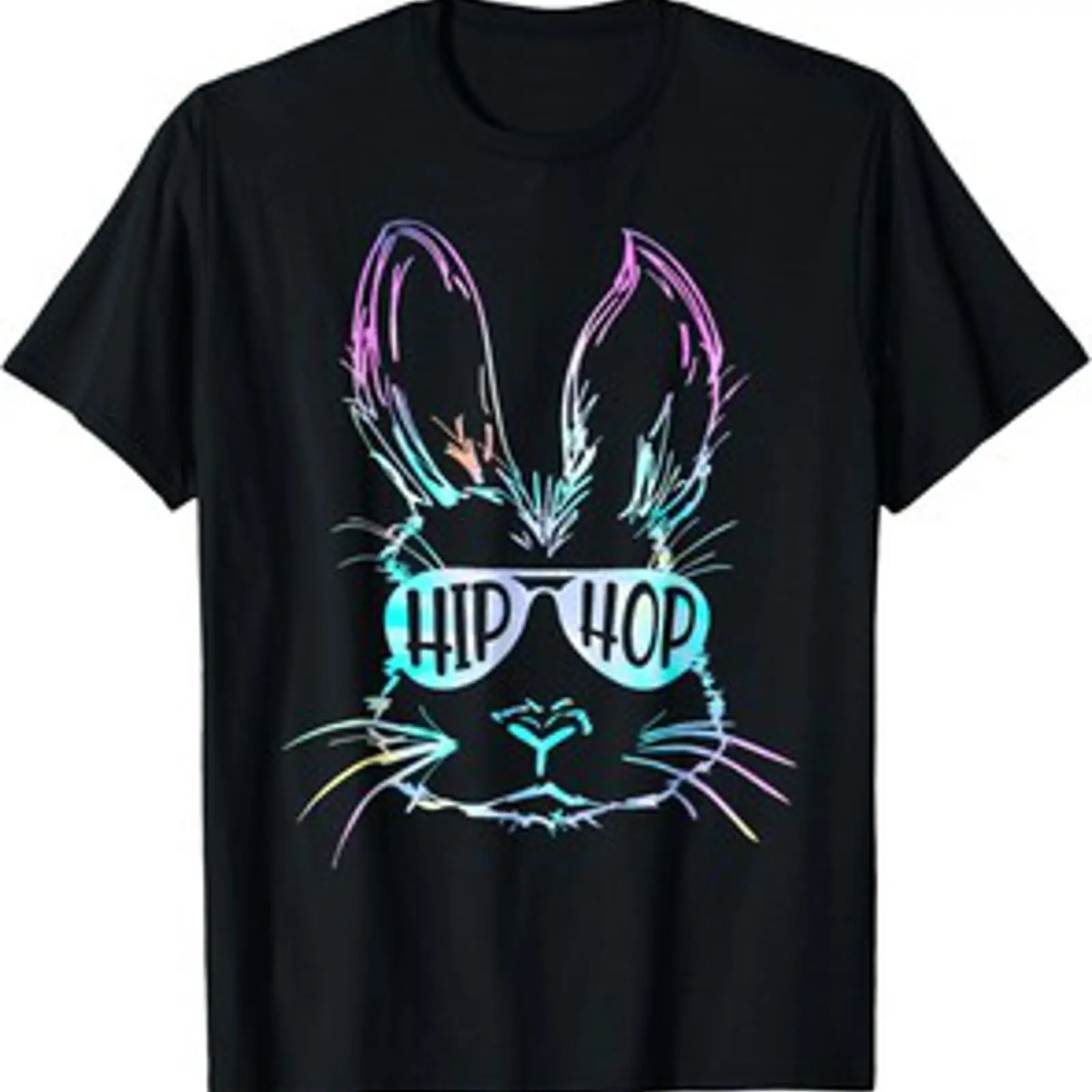 Men'S Fashion Easter - Hip Hop Mutlu Paskalya Tavşanı Yüz