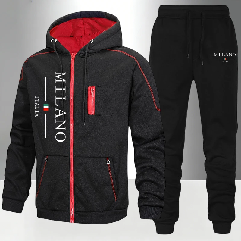 Men'S Fashion Outfits - İtalya Moda Erkek Takım Elbise/Ceket/Pantolon Sonbahar