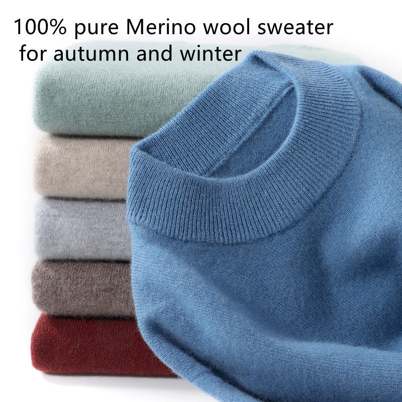 Knitted Cardigan Men - %100 Saf Merinos Yünü Erkek Yarı