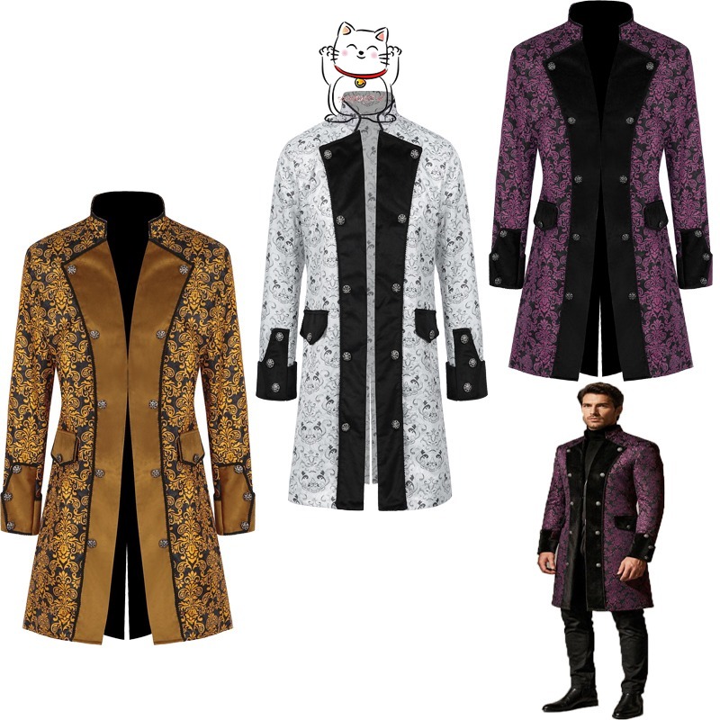 Ortaçağ erkek ceketi düz renk  - Men'S Fashion Easter incelemesi ve fiyatı