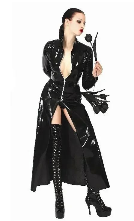 Film Neo Trench Siyah Parlak P - Trench Coat Men incelemesi ve fiyatı