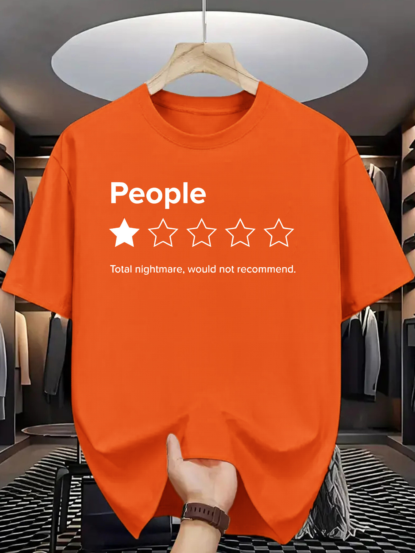 People 1 Star Review Baskılı G - Men'S Fashion Reviews incelemesi ve fiyatı