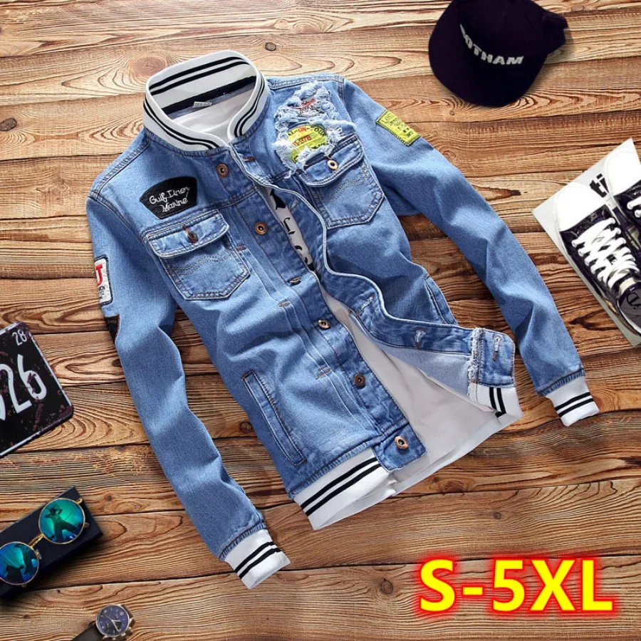 Yeni 2026 Erkek Kot Ceketleri  - Bomber Jacket Men incelemesi ve fiyatı