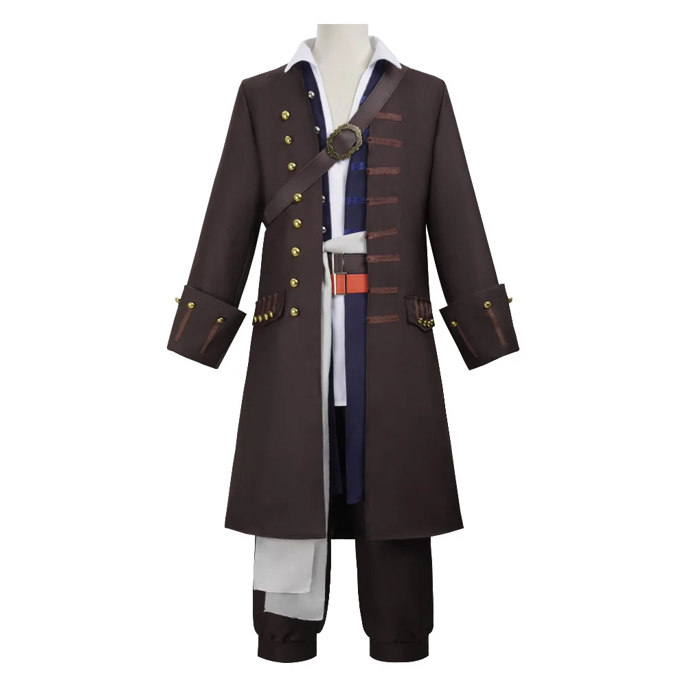 Kaptan Jack Sparrow Cosplay Ko - Trench Coat Men incelemesi ve fiyatı