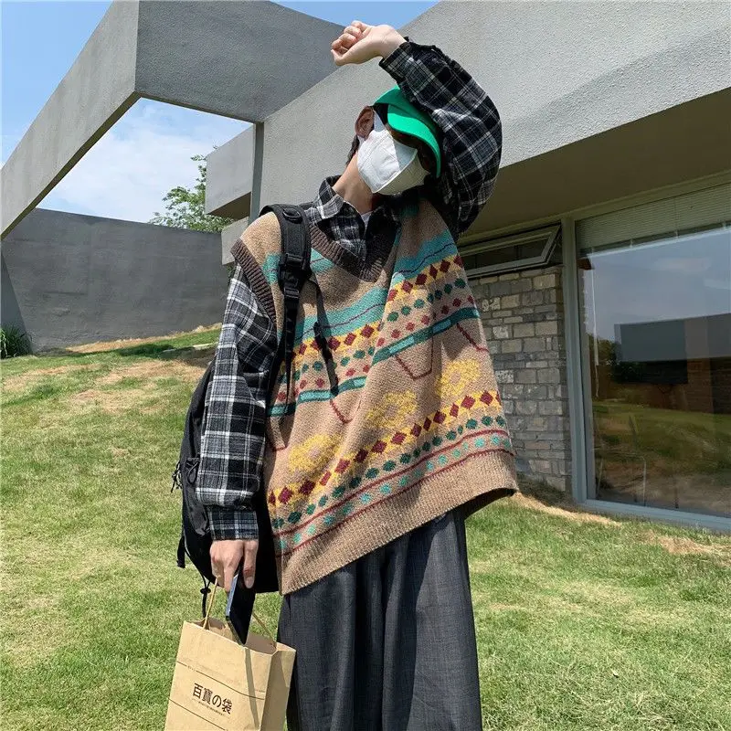 Yelek Kore Moda Örgü Yelekler  - Men'S Fashion Reviews incelemesi ve fiyatı