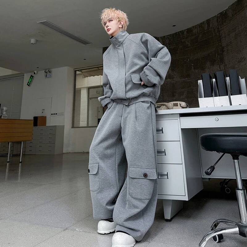 LUZHEN Renkli Hırka 2026 PU De - Knitted Cardigan Men incelemesi ve fiyatı