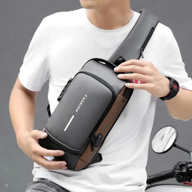 Erkekler Anti Hırsızlık Göğüs  - Fashion Harness Men incelemesi ve fiyatı