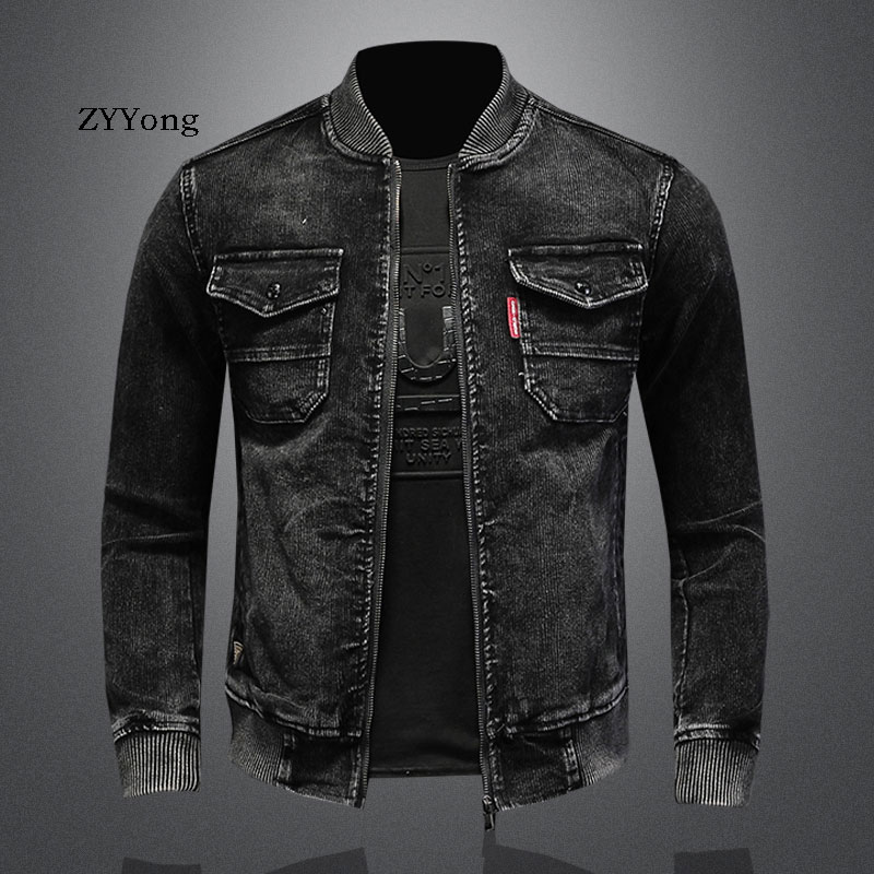 Standı yaka bombacı pilotu siy - Bomber Jacket Men incelemesi ve fiyatı
