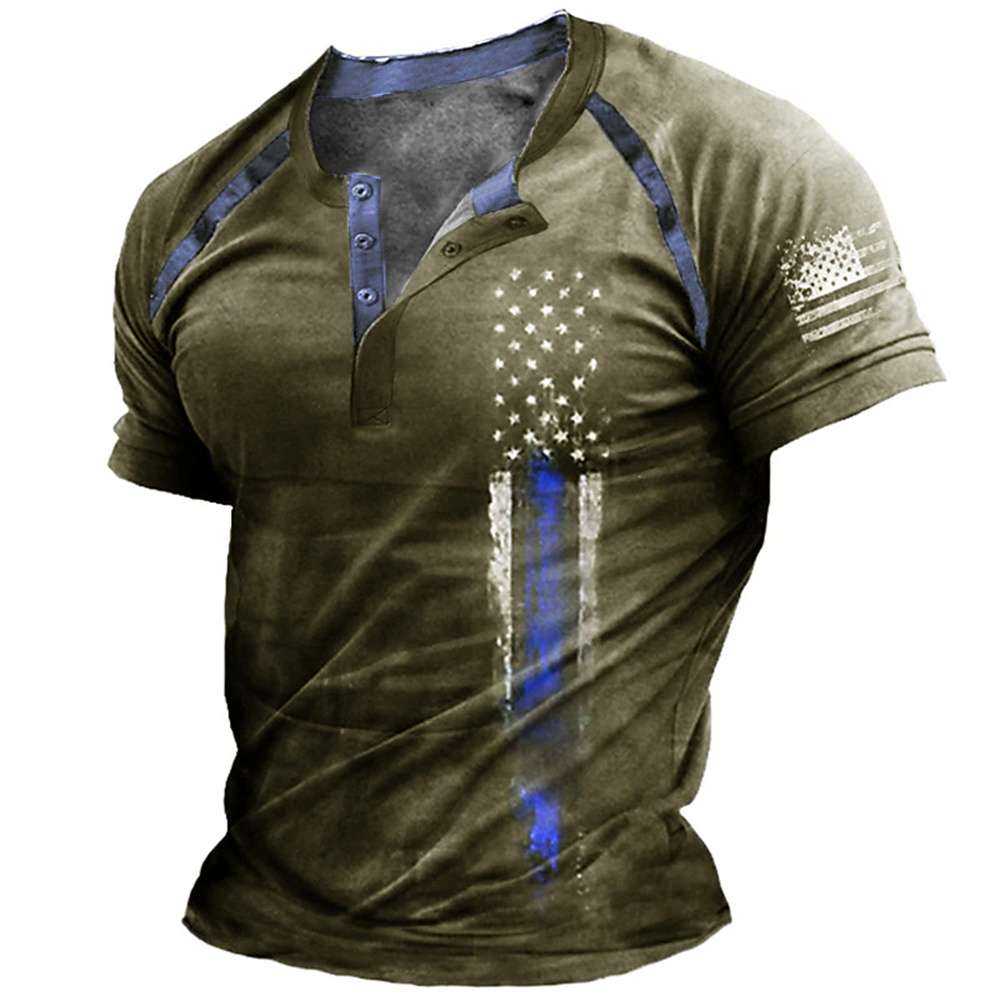 Komik 3D Amerikan Bayrağı Bask - Quality Men'S Fashion incelemesi ve fiyatı
