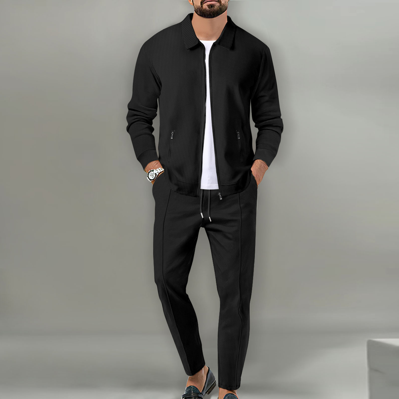 Gençler için erkek sonbahar ce - Knitted Cardigan Men incelemesi ve fiyatı