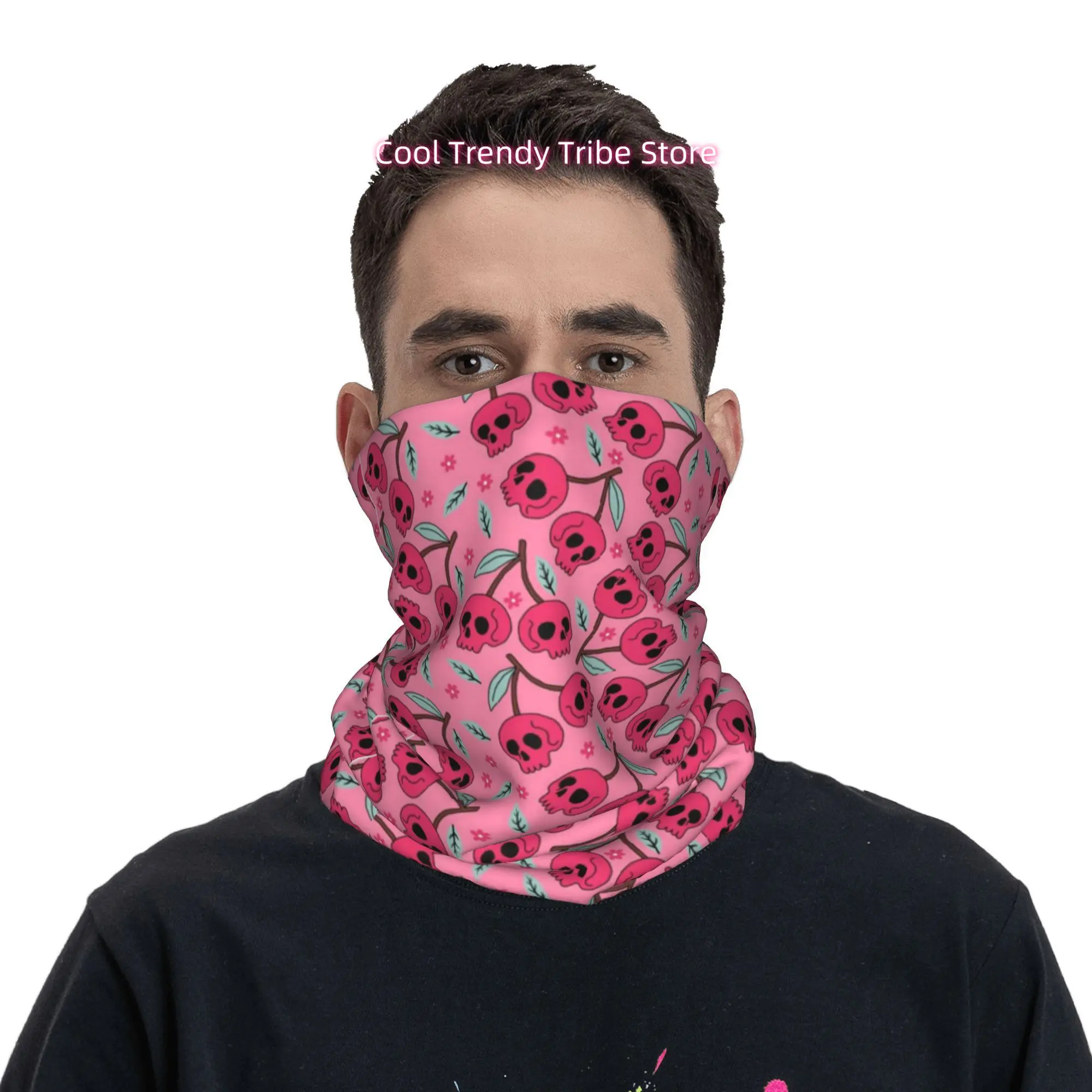 Pembe Kafatası Kiraz Desenli E - Men Fashion Hair Style incelemesi ve fiyatı