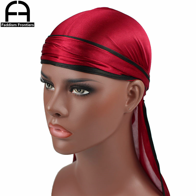 Yeni moda erkek saten Durags B - Men'S Fashion With Hat incelemesi ve fiyatı