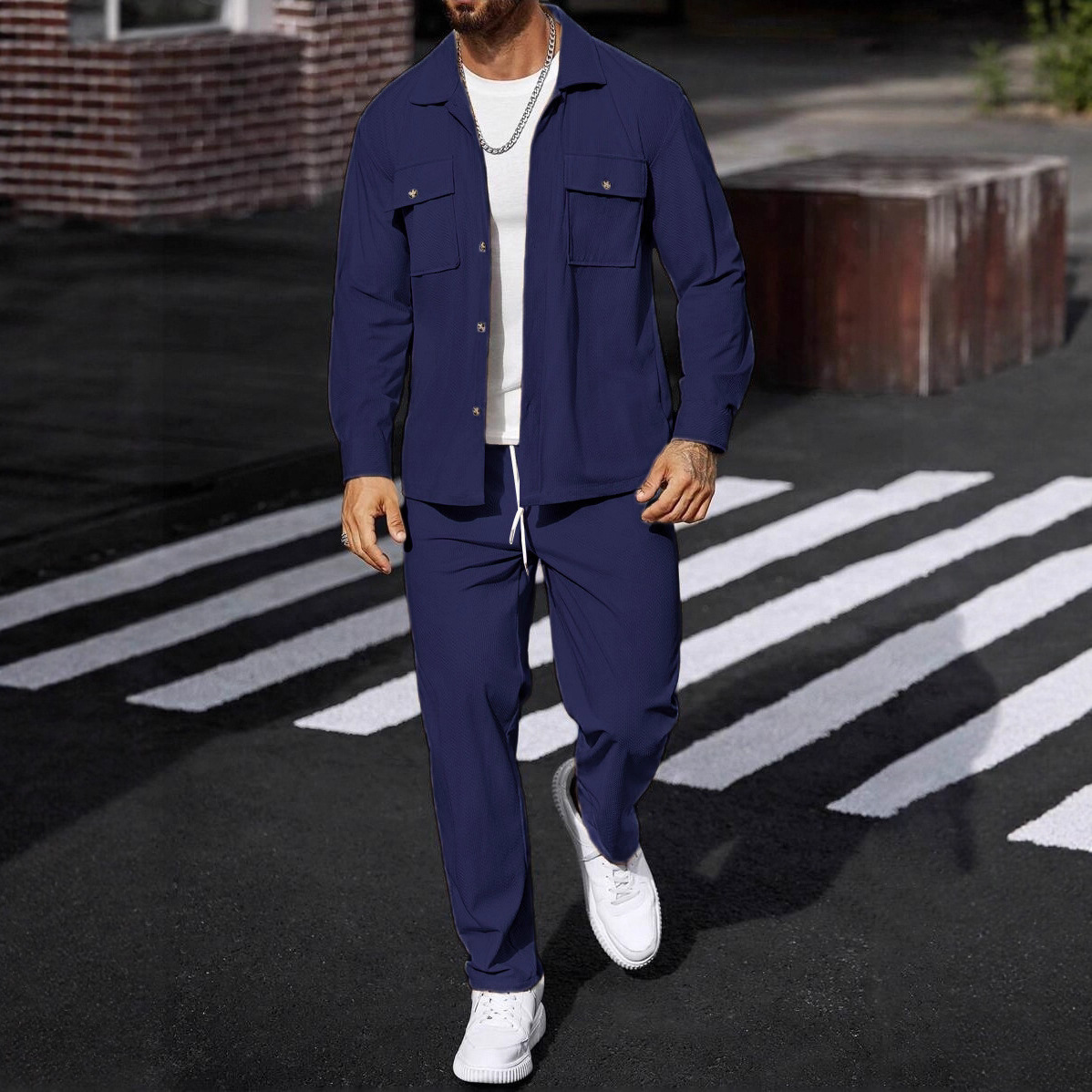 Yeni İlkbahar ve Sonbahar Günl - Knitted Cardigan Men incelemesi ve fiyatı