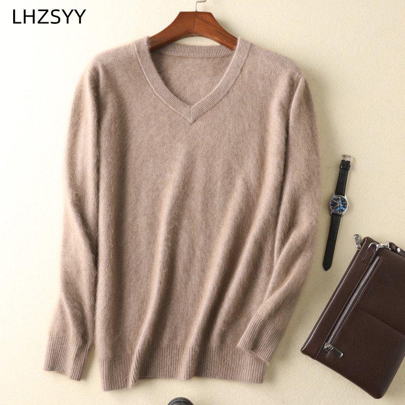 LHZSYY erkek 100% Vizon Kaşmir - Knitted Cardigan Men incelemesi ve fiyatı