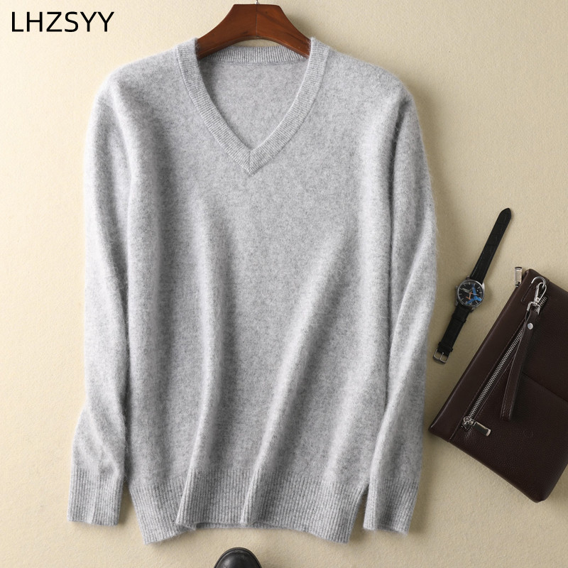 LHZSYY erkek 100% Vizon Kaşmir - Knitted Cardigan Men incelemesi ve fiyatı