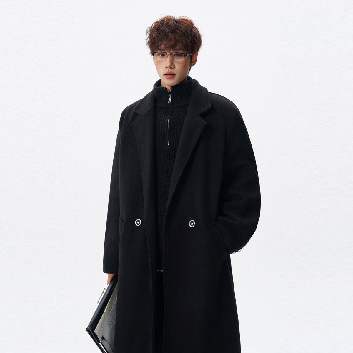 Yün Karışımlı Kaban Kore İncel - Men'S Fashion Reviews incelemesi ve fiyatı