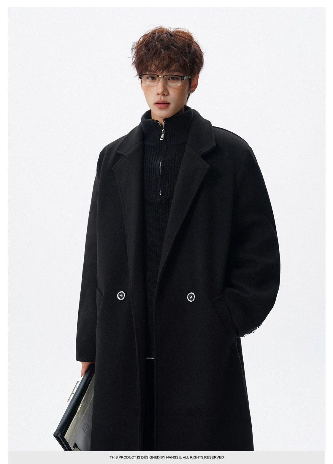 Yün Karışımlı Kaban Kore İncel - Men'S Fashion Reviews incelemesi ve fiyatı