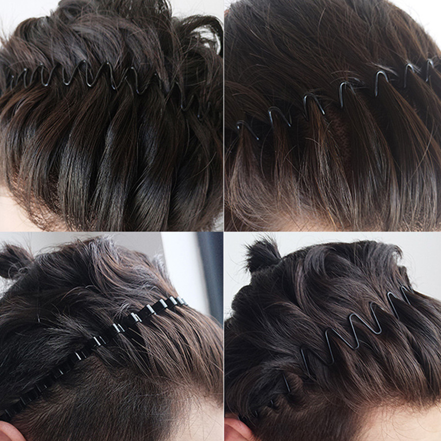 2-5 adet dalgalı kafa bandı ba - Men Fashion Hair Style incelemesi ve fiyatı