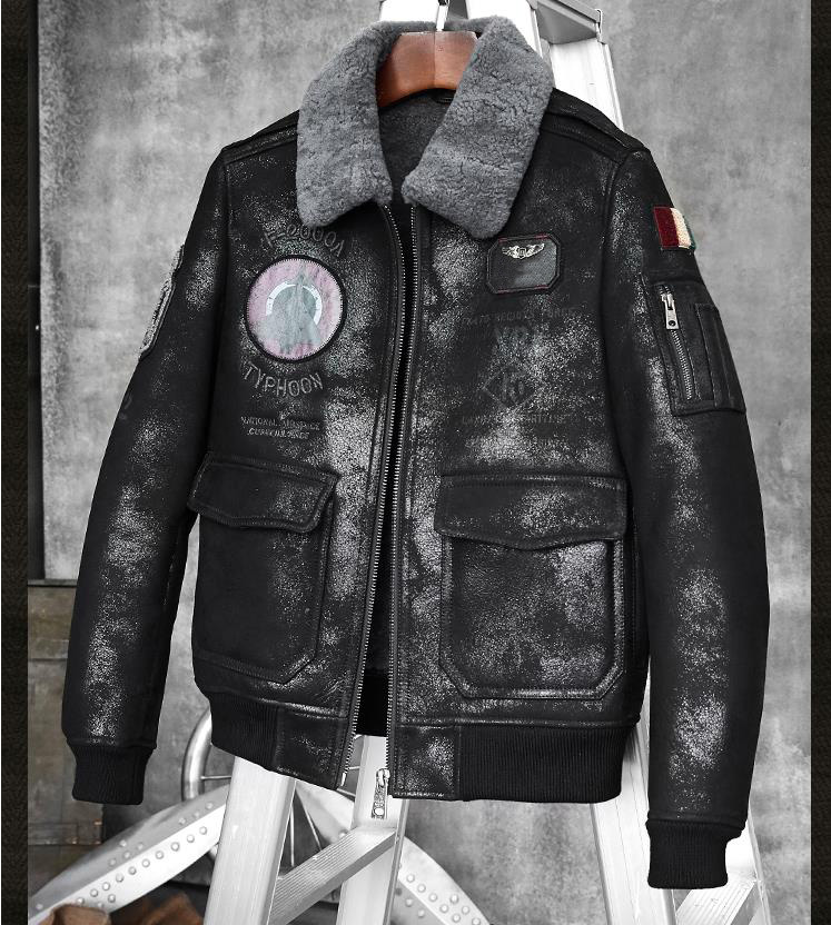 Erkek Kürklü Ceket B3 B6 Erkek - Bomber Jacket Men incelemesi ve fiyatı