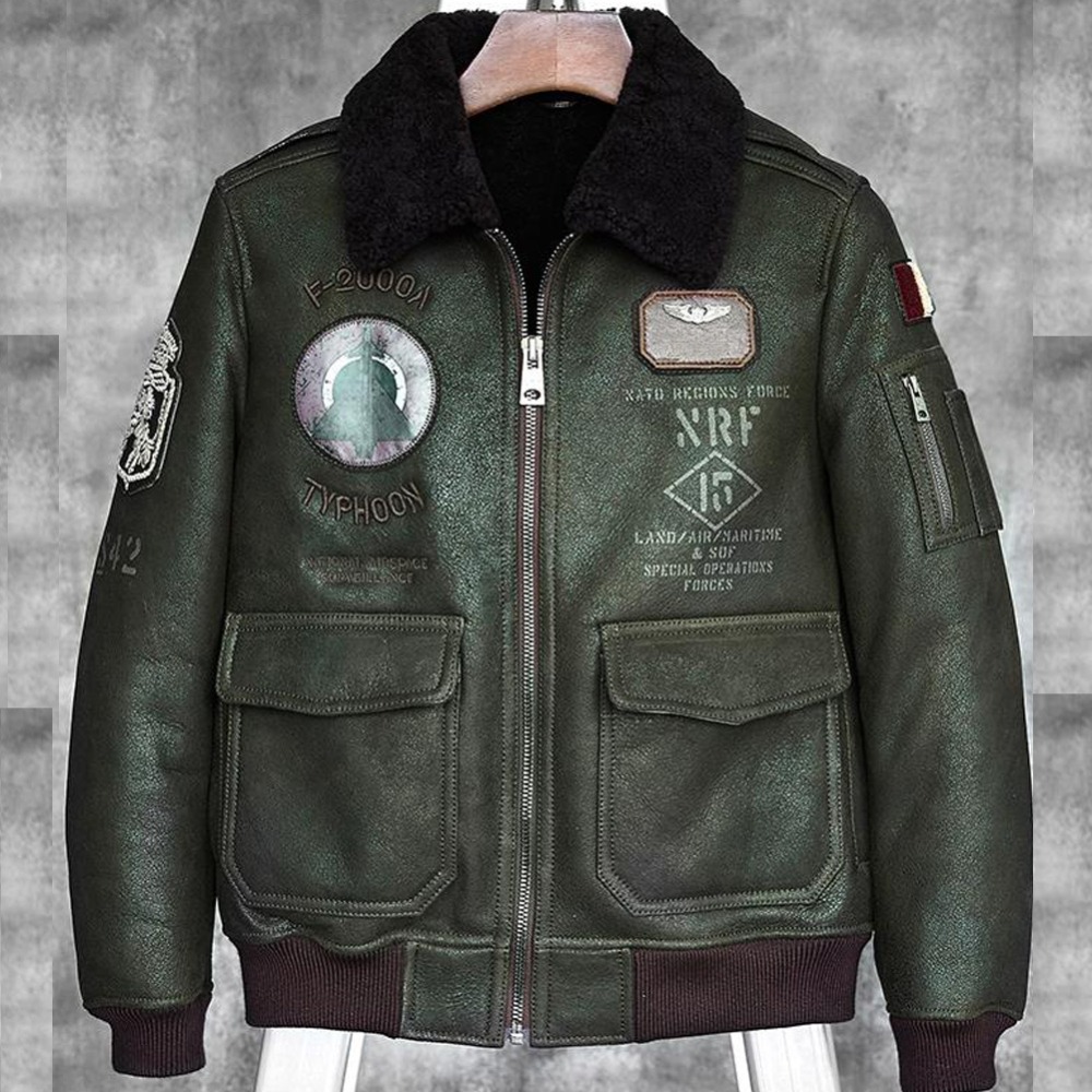 Erkek Kürklü Ceket B3 B6 Erkek - Bomber Jacket Men incelemesi ve fiyatı