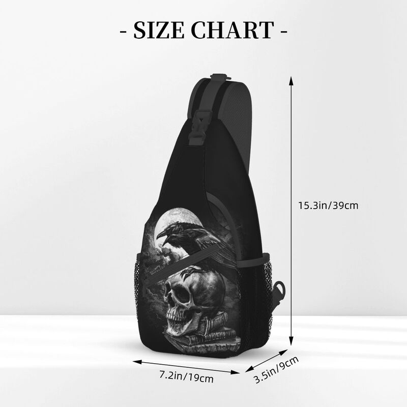 Karga kafatası Sling Crossbody - Fashion Harness Men incelemesi ve fiyatı