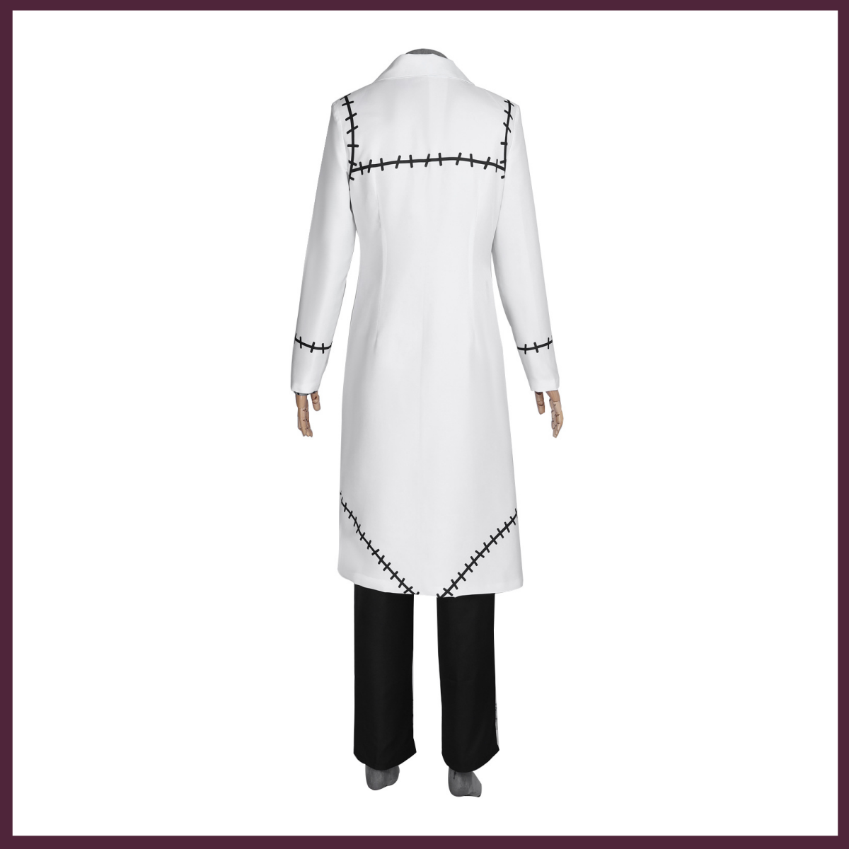 Beyaz Uzun Palto Trençkot Üst  - Trench Coat Men incelemesi ve fiyatı
