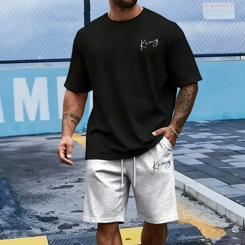 King Letter erkek Set Pamuklu  - Men'S Fashion Outfits incelemesi ve fiyatı