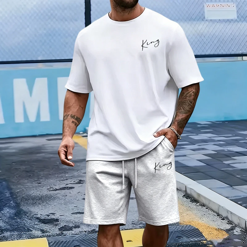 King Letter erkek Set Pamuklu  - Men'S Fashion Outfits incelemesi ve fiyatı