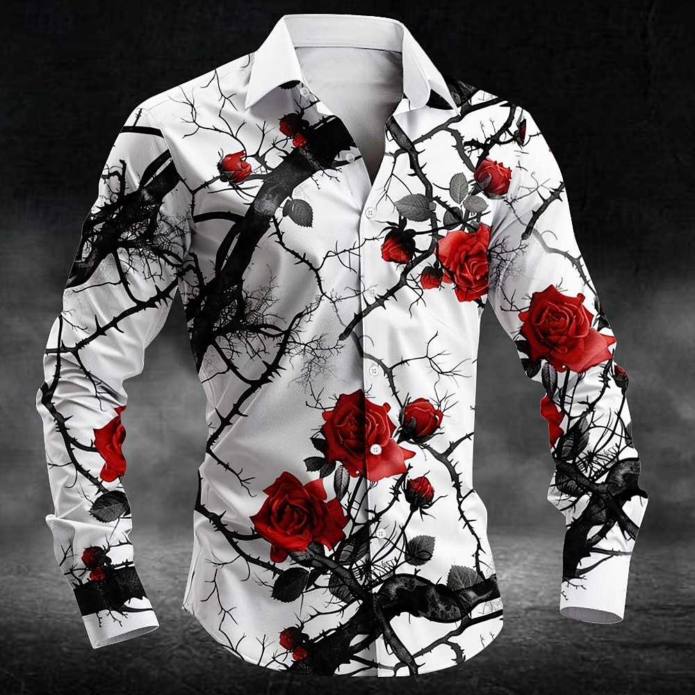 Moda erik çiçeği desen 3d Bask - Quality Men'S Fashion incelemesi ve fiyatı