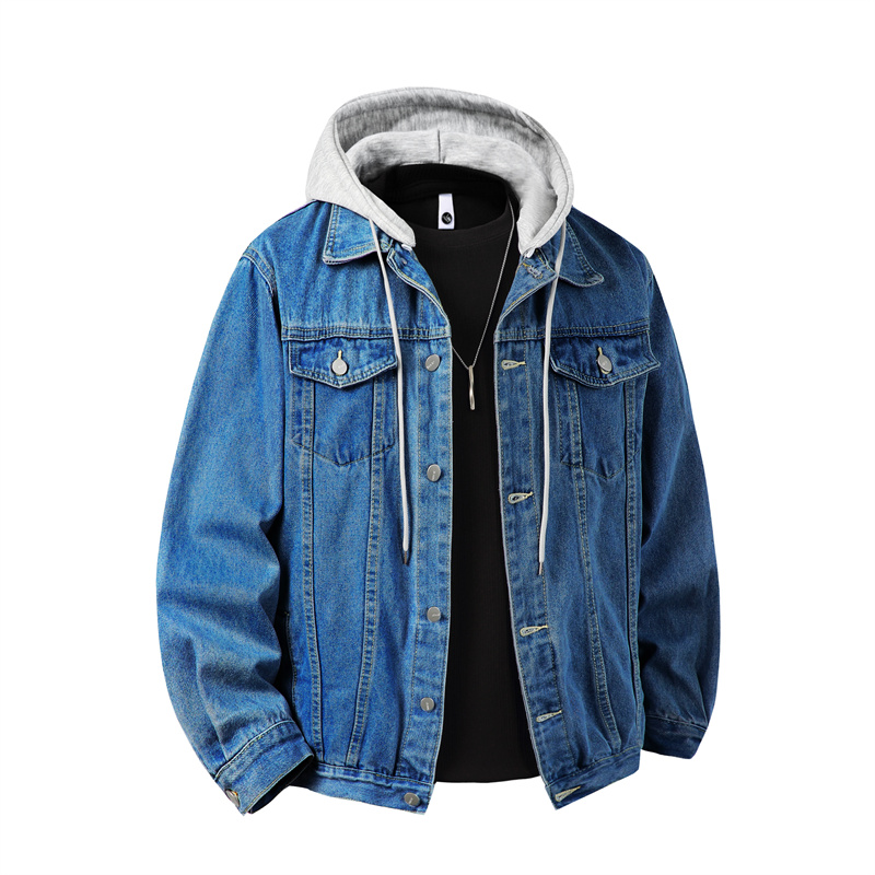 Erkekler Kapşonlu Denim Ceket  - Bomber Jacket Men incelemesi ve fiyatı