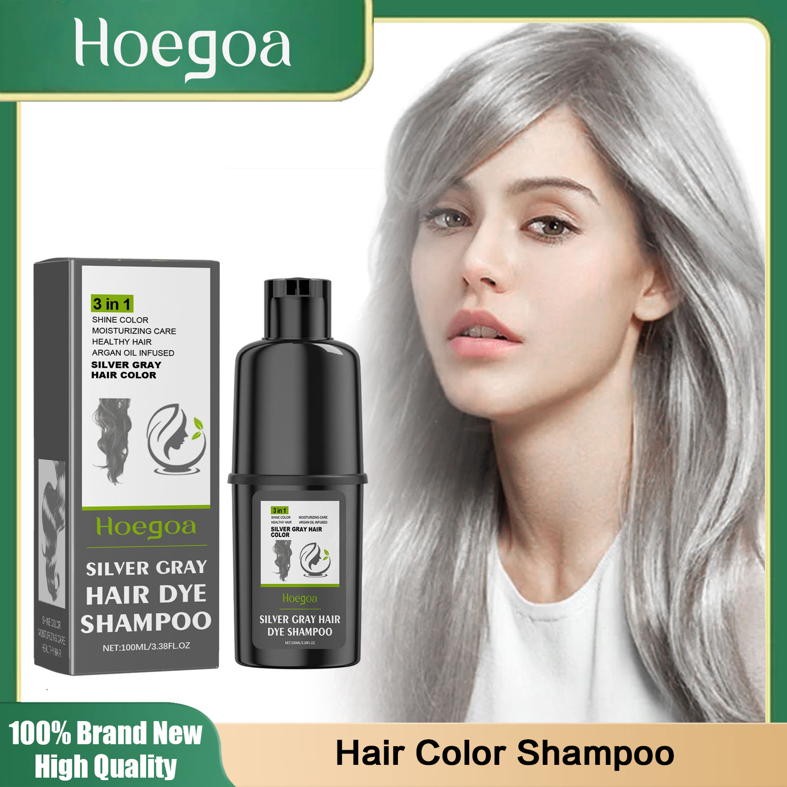 3 In 1 saç boyama şampuan doğa - Men Fashion Hair Style incelemesi ve fiyatı